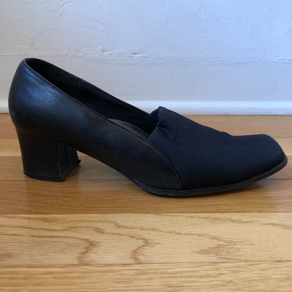 Black Naturalizer Heels